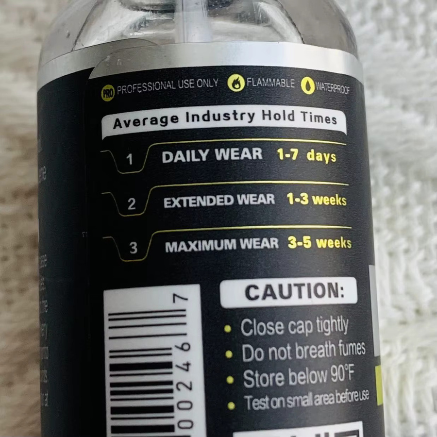Ultra Hold Spitzenkleber, wasserdicht, transparent, Unisex - Bild 3