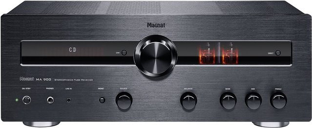 Magnat MA 900 Stereo Vollverstärker mit Bluetooth in Schwarz - Bild 1