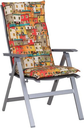 Beo Sitzauflage Hochlehner Turin Design Sardinien 2er-Set bunt B/H: 118 x 46 cm - Bild 2