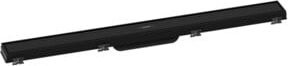Hansgrohe RainDrain Match Duschrinne als Fertigset in Mattschwarz aus Edelstahl, Breite: 80 cm - Bild 1
