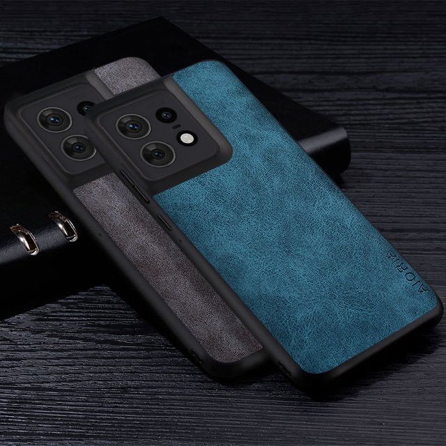 Premium PU Leder Schutzhülle für Motorola Edge 50 Pro und X50 Ultra in Braun - Bild 1