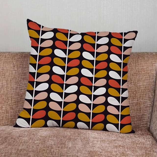 JMG Clothing Orla Kiely Folio Kissenhülle Mehrstielig, Multicolour, B/B: 50 x 50 cm - Bild 1