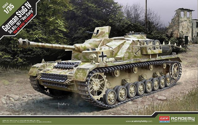 Academy StuG IV Sd.Kfz. 167 early, Fahrzeug, Kunststoff, Grün - Bild 1