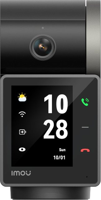Imou Rex VT Pro 3K Innenkamera mit Schwenk- und Neigefunktion sowie Display in Schwarz - Bild 1