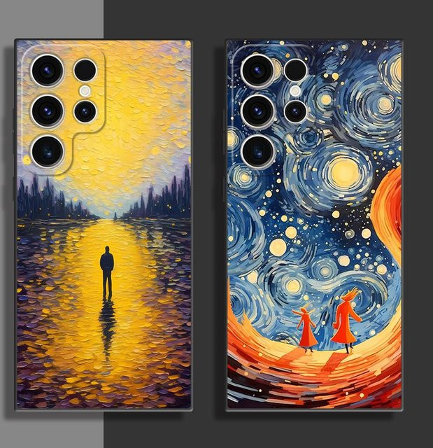 Van Gogh Handyhülle für Samsung Galaxy S22 Plus S21 5G S21 FE S24 S25 Ultra S20 S23 Ultra S22 Ultra Cover in Multicolour - Bild 1