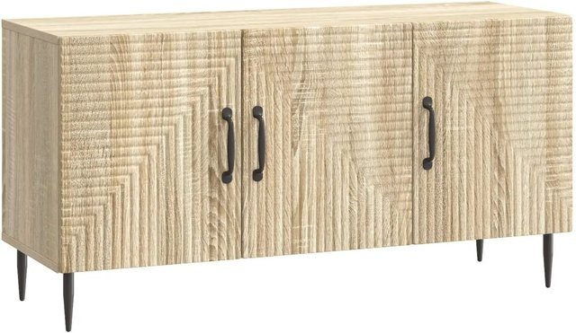 vidaXL TV-Schrank modern in Sonoma-Eiche, B/T/H: 99 x 34,5 x 50 cm - Bild 1