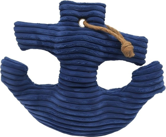 Relaxdays Türstopper Anker aus Baumwolle in Dunkelblau, B/T/H: 38 x 42 x 28 cm - Bild 1