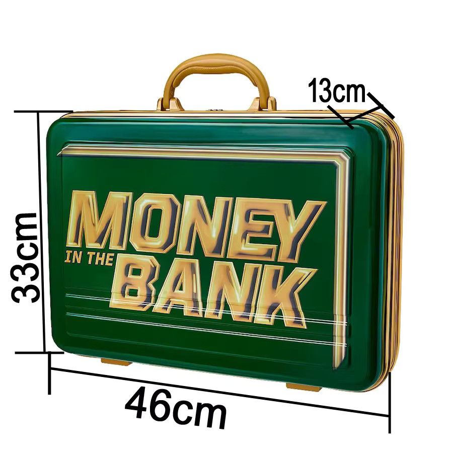 EvoHiker Money-In-The-Bank Championship-Vertragskoffer als Wrestling-Requisite in Grün - Bild 5
