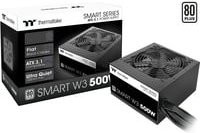 Thermaltake Smart W3 0500W PC-Netzteil, 500W, 80 Plus, Schwarz - Bild 1