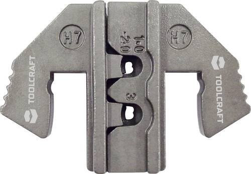 TOOLCRAFT PLE-0H7 Crimp-Einsätze Delphi Weather-Pack in Grau für die Zange TOOLCRAFT PZ-500 mit Quetschbereich 1.0 bis 3.0mm² - Bild 1