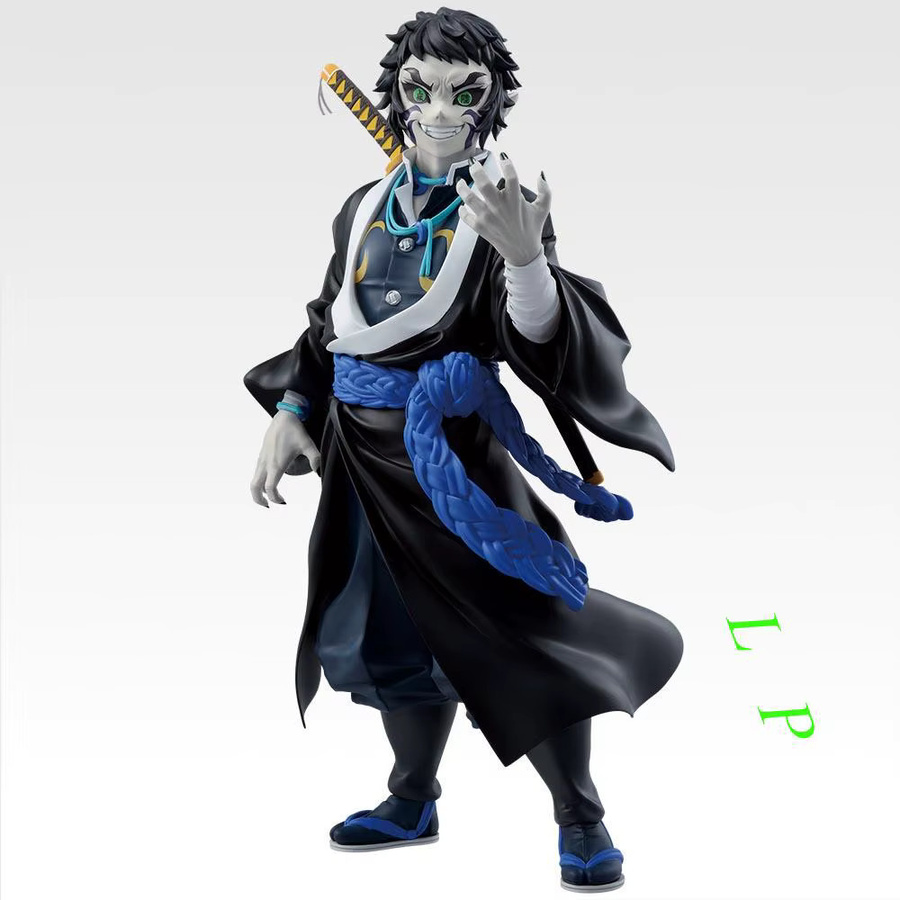Bandai Ichiban Kuji Anime Figuren Set Demon Slayer Agatsuma Zenitsu Kaigaku Akaza Multicolor - Bild 2
