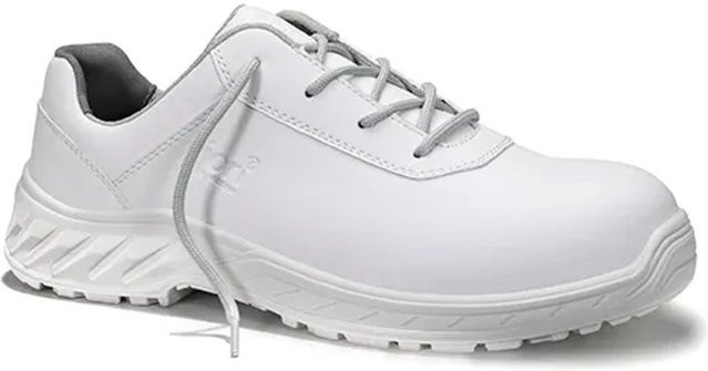Elten Sicherheitshalbschuh JoClean Loop White Low ESD S3 in Weiß, Größe 47 - Bild 1
