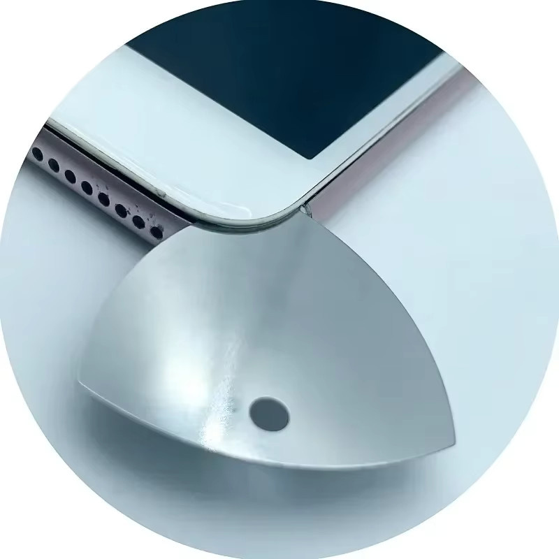 Metall Reparatur Werkzeug Set für iPhone, iPad und Tablet mit Metall Gitarren Picks als Hebelwerkzeuge in Silber - Bild 4