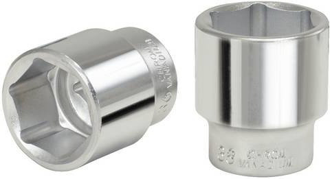 KS Tools 3/4 Zoll Sechskant-Stecknuss kurz in Silber - Bild 1