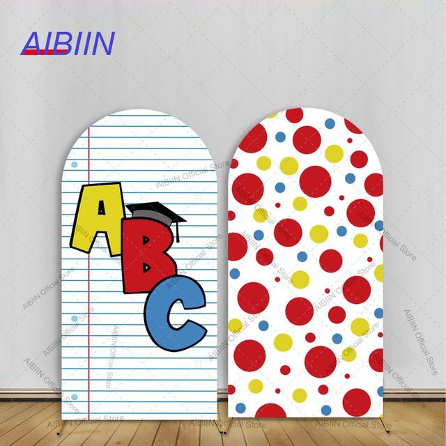 AIBIIN Notizbuch mit buntem Polka Dot Design, liniertes Papier für den Schulanfang, Multicolor - Bild 1