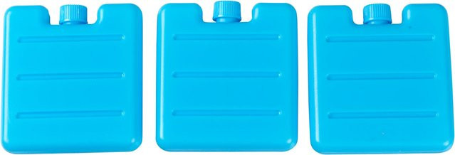 Genialo Mini-Kühlakkus aus Kunststoff, 3 Stück, Blau - Bild 1