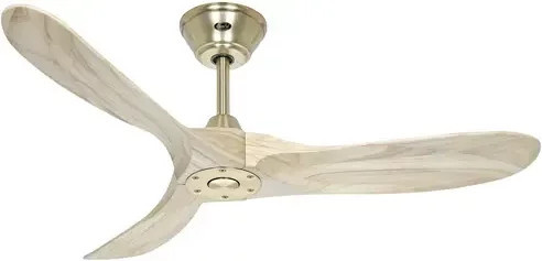 CasaFan ECO GENUINO 122 MG-NT Deckenventilator in Messing mit Fernbedienung und Winterbetrieb, Durchmesser: 122 cm, Höhe: 28 cm - Bild 1