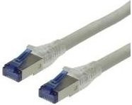 Roline S/FTP Patchkabel Cat.6a Ethernet LAN Massivdraht Grau 50 m - Bild 1