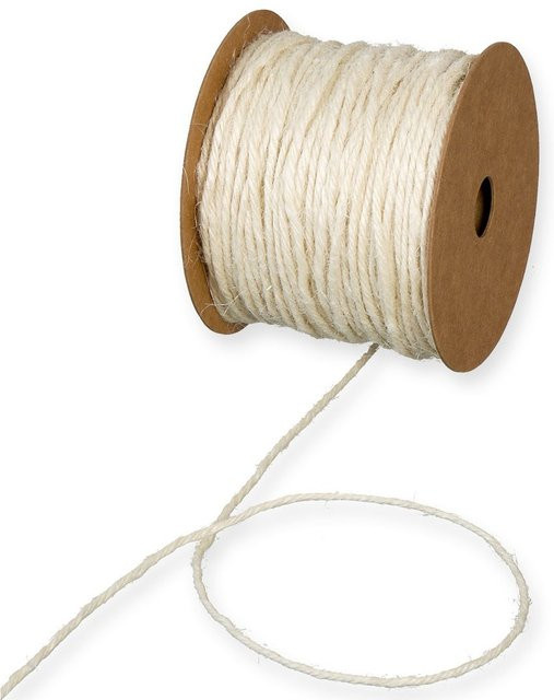 Halbach Jutekordel Basic aus Jute in Creme und Elfenbein - Bild 1