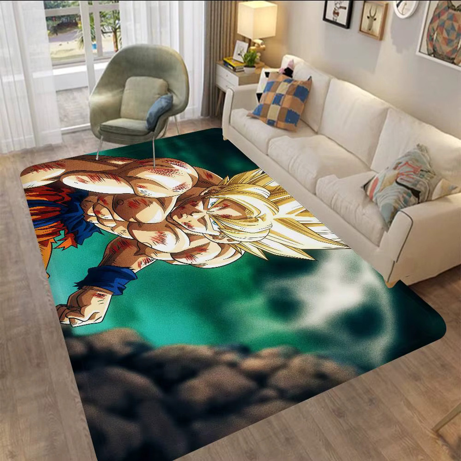 Japanische Manga Dragon Ball Fußmatte im nordischen Stil für Wohnzimmer und Schlafzimmer mit Anti-Rutsch-Funktion - Bild 4