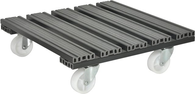 Wagner System Multiroller GreenHome Kübelroller aus WPC in Anthrazit, B/T: 38,5 x 38,5 cm - Bild 1