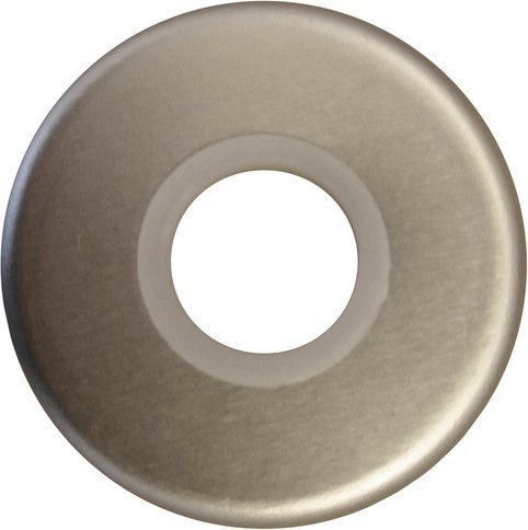 ALPERTEC Türrosette aus Aluminium in Silber matt, B: 49,0 cm, H: 11,7 cm, T: 2,0 cm - Bild 1