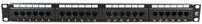 MicroConnect Patch Panel Schwarz 24 Ports 19 Zoll - Bild 1