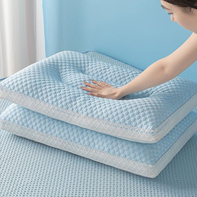 VRZONE Ergonomisches Nackenkissen aus Memory-Schaum in Blau - Bild 1