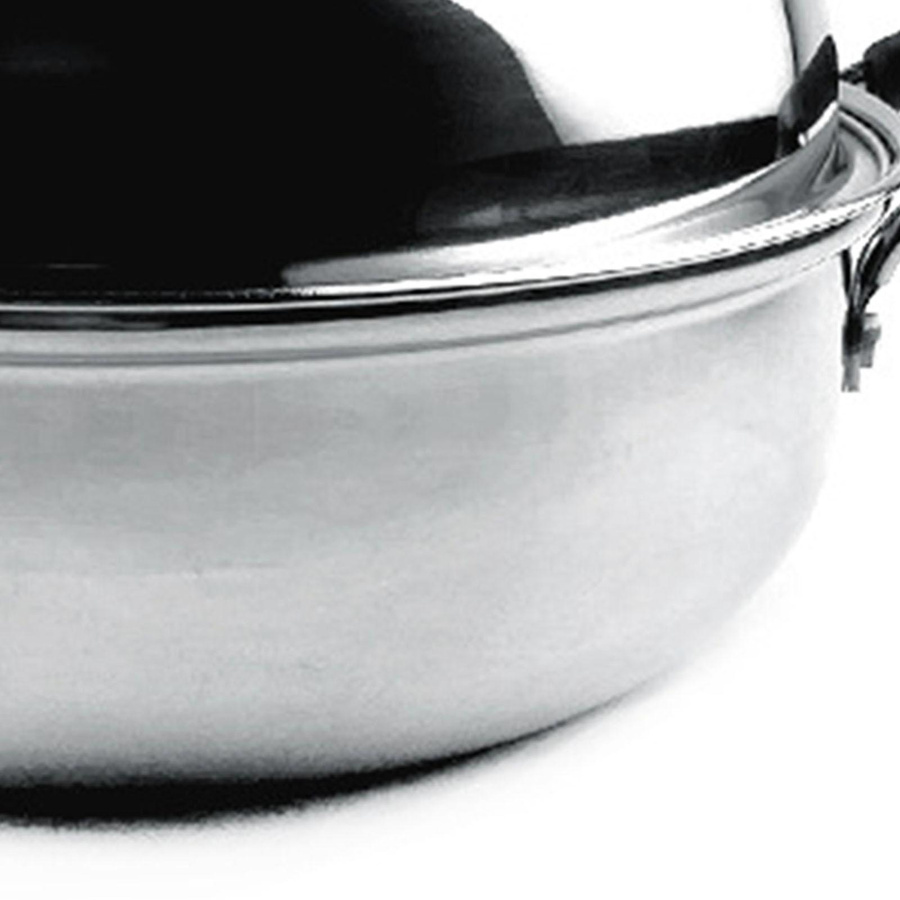 Professioneller Edelstahl Dampfgarer hocheffizient einlagig Durchmesser: 32 cm - Bild 3