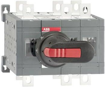 ABB Lastumschalter OT250E12CFP 250A 1000V in Schwarz und Grau - Bild 1