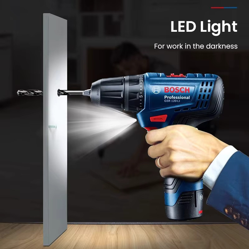 Bosch GSR 120-LI Akku-Schrauber mit 12V Akku in Blau - Bild 3