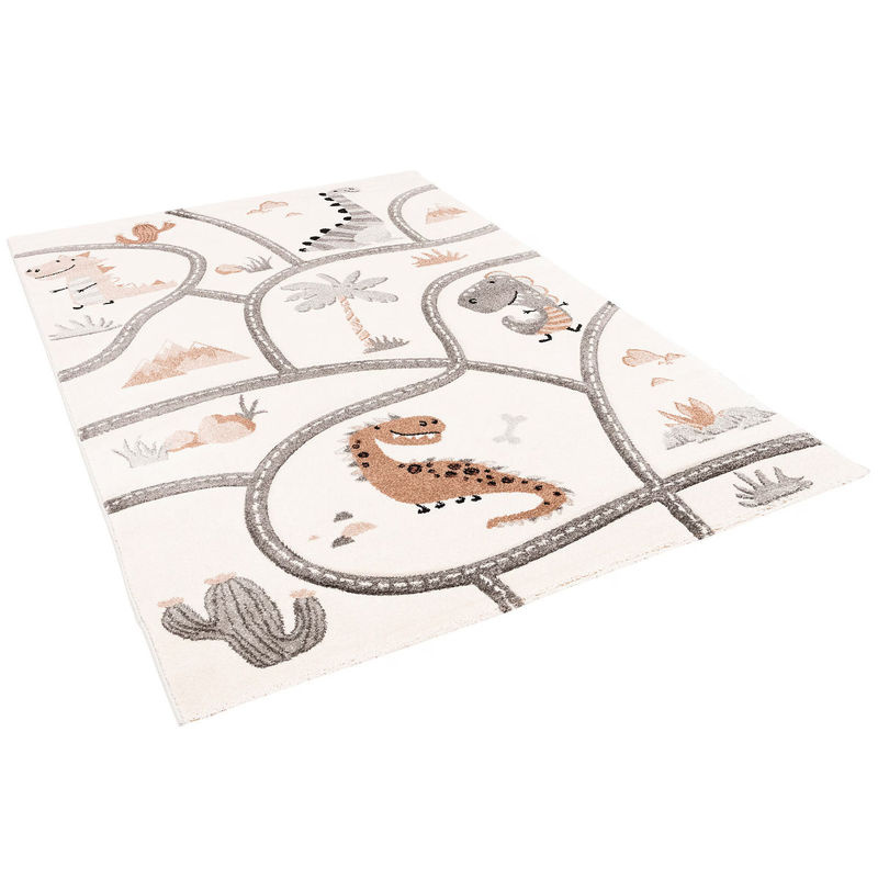 Pergamon Kinder Teppich Maui Kids Dino Straßenteppich Beige Multicolour B: 160 cm, T: 230 cm - Bild 2