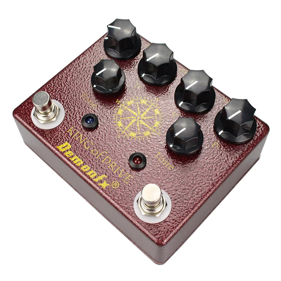 Demonfx King of Tone Overdrive Stomp Analog Gitarreneffektpedal - Bild 2