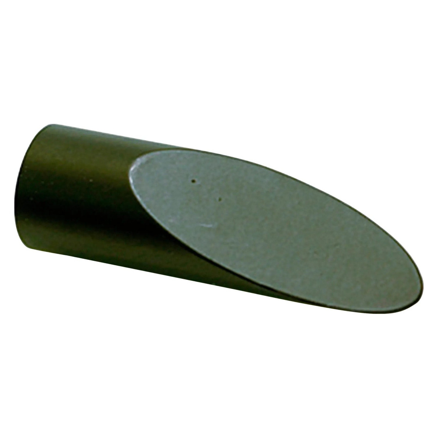 Gardinia Endknopf Memphis Lazio für Stangen in Edelstahloptik, 2er Pack, Silber - Bild 2