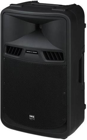 IMG STAGELINE PAK-412 Aktiver PA Lautsprecher in Schwarz mit 450W Leistung - Bild 1