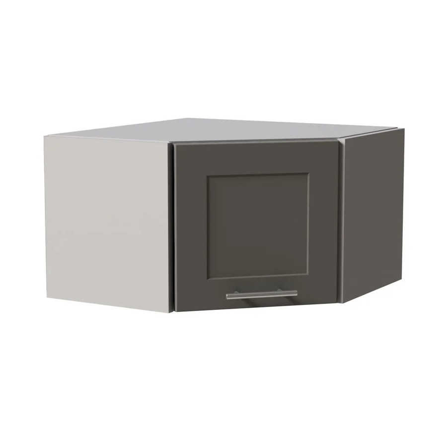 Feldmann-Wohnen Eckhängeschrank Oslo in Grau Matt, B/T/H: 60 x 36 x 34,4 cm - Bild 2