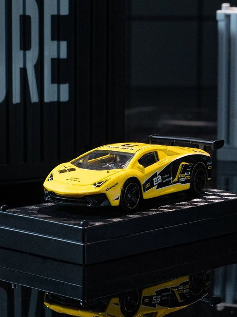 Linyi toy car Aventador Svj Die-Cast Modell, 1/64 Maßstab, ab 3 Jahre - Bild 1