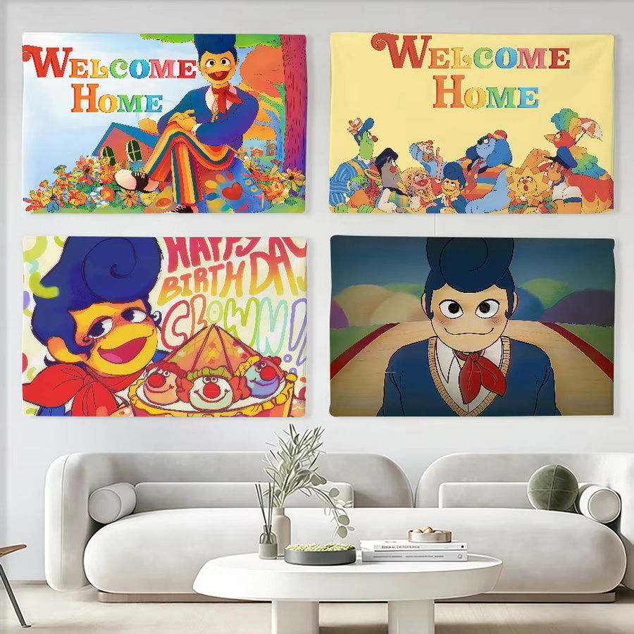 Warner Bros. Wally Darling Welcome Home Wanddeko Banner, Mehrfarbig, B x H: 40 x 60 cm - Bild 2