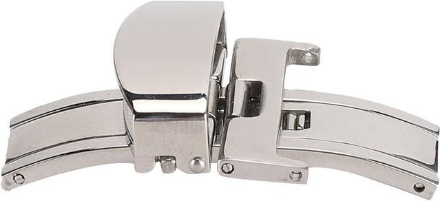 Neoglint Uhrenarmband Edelstahl, Silber, 16 mm, Unisex - Bild 1