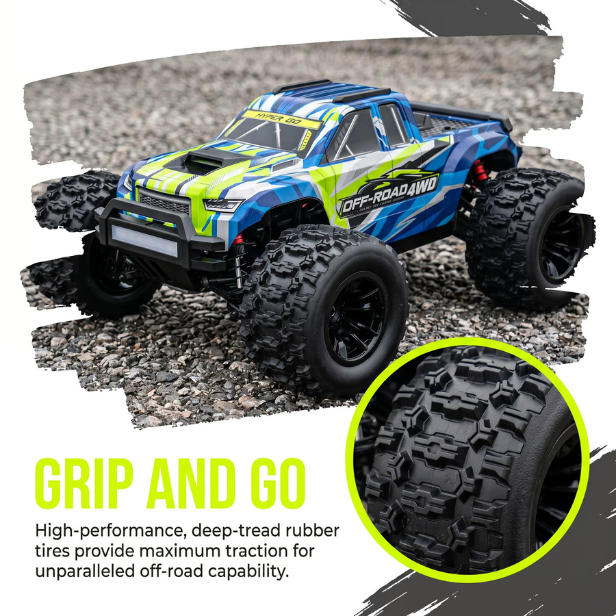 MJX 14208 RC Offroad-Auto, 1/14, 4WD, Hochgeschwindigkeits-Drift-Rennwagen, Monster-Truck, ferngesteuert - Bild 4