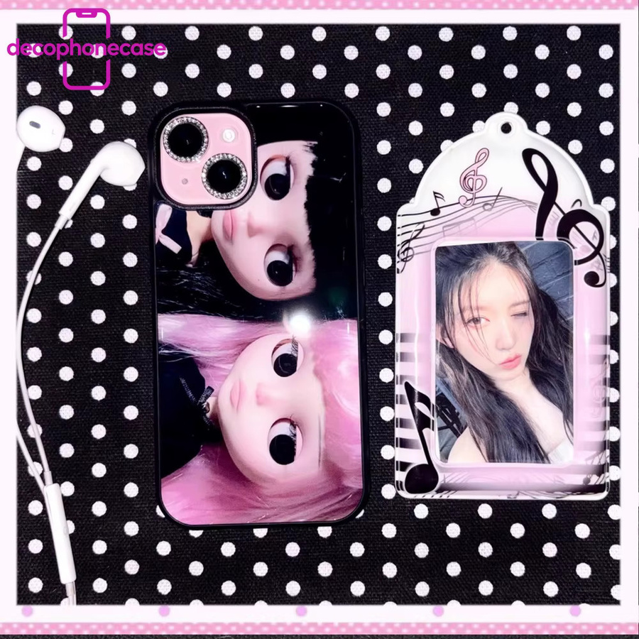 DecoPhone Handyhülle mit japanisch-koreanischem Dark-Girl-Kunstmotiv für iPhone 11 bis iPhone 17 Pro Max, Silikon-Rückseite, Mehrfarbig - Bild 3