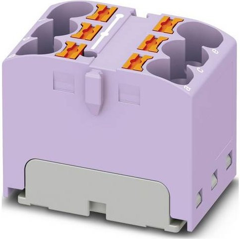 Phoenix Contact Verteilerblock 3273806 Violett 10 Stück - Bild 1