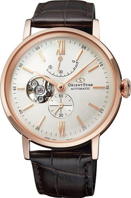 Orient Star Armbanduhr Automatik, Edelstahl, Leder, 40 mm, Herren - Bild 1