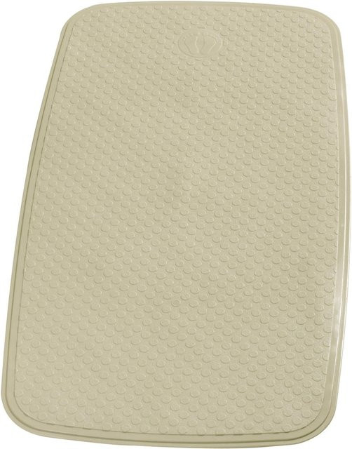 Badewanneneinlage Capri in Beige, B/H: 38 x 72 cm - Bild 1