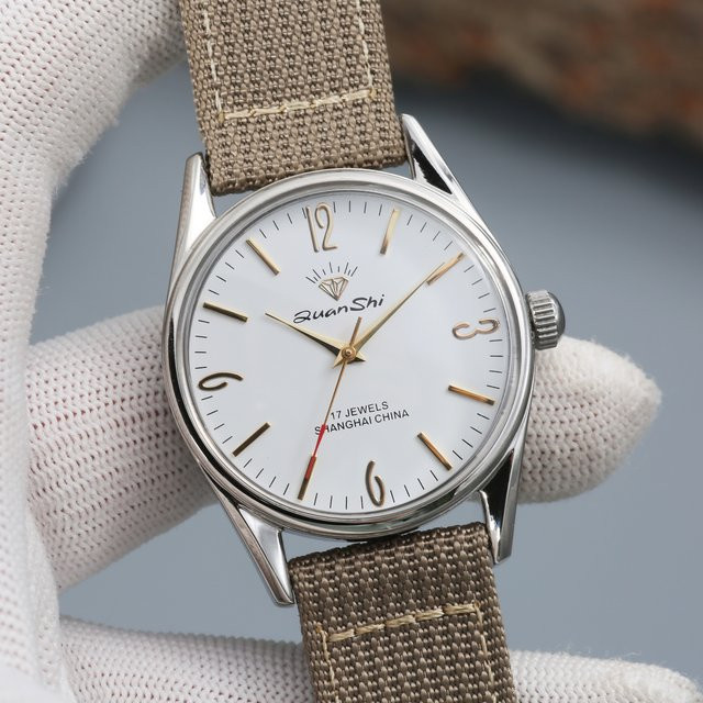 HEIMDALLR Armbanduhr, Handaufzug, Edelstahl, 38 mm, Herren, Schwarz - Bild 1