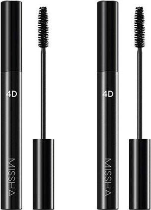 MISSHA 4D Mascara, Black, 2x 7g - Bild 1
