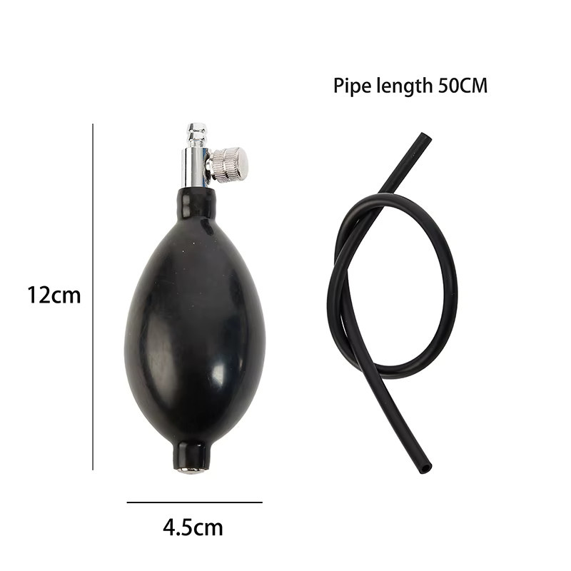 KuZHEN Blutdruckmessgerät Zubehör Latex-Pumpe in Schwarz - Bild 2