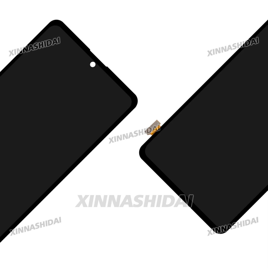 Samsung Galaxy A71 LCD Display mit Rahmen und Touch Screen Digitizer in Schwarz - Bild 3
