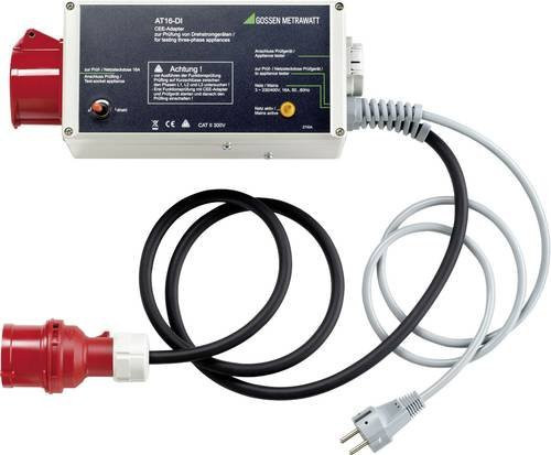Gossen Metrawatt Z750A AT16 DI Messadapter in Rot - Bild 1