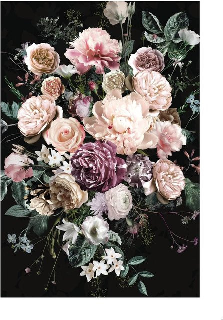 Komar Wandbild Charming Bouquet Paper Poster Multicolor B: 50 cm, H: 70 cm - Bild 1